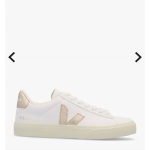 Veja White and Tan Sneakers for Casual Elegance
